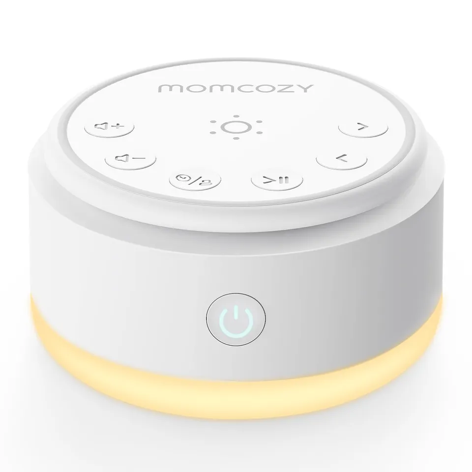 momcozy-sound-machine-with-touch-lamp-20-soothing-sounds-white-noise-portable-ti image 1