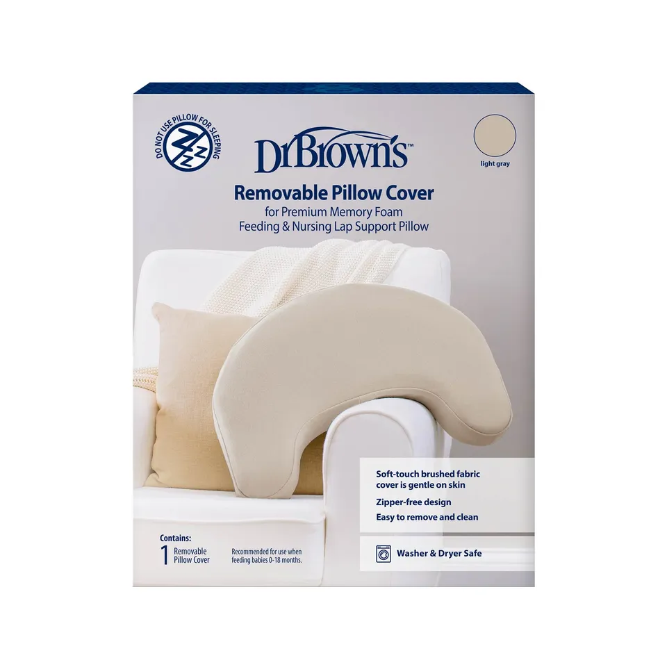 dr-brown-s-feeding-nursing-lap-support-pillow-cover image 1