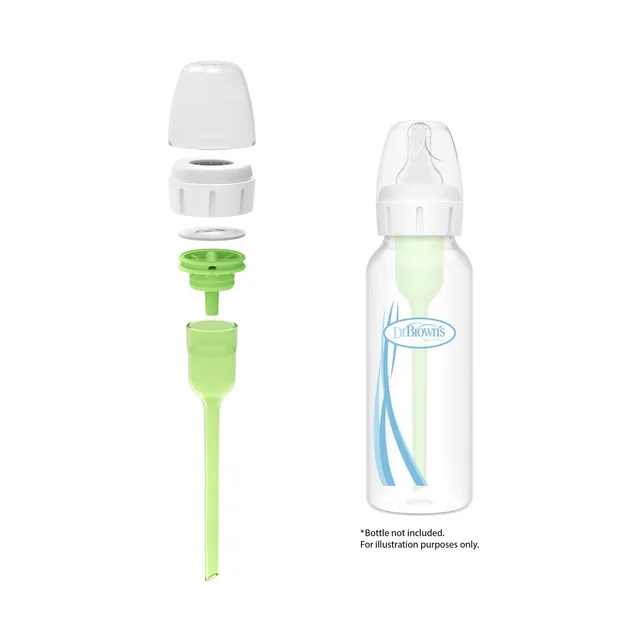dr-brown-s-natural-flow-options-conversion-kit-for-8oz-250ml-narrow-baby-bottles image 1