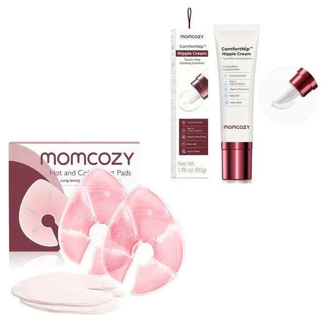 momcozy-larger-breast-therapy-packs-cooling-comfort-nipple-cream-bundle image 1