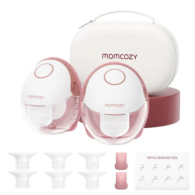 momcozy-m6-wearable-breast-pump-hands-free-2-pack-ideal-rhythm-technology-double image 1