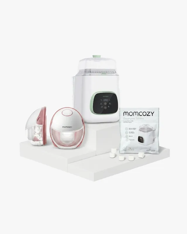 momcozy-m6-wearable-breast-pump-bottle-washer-bundle image 1