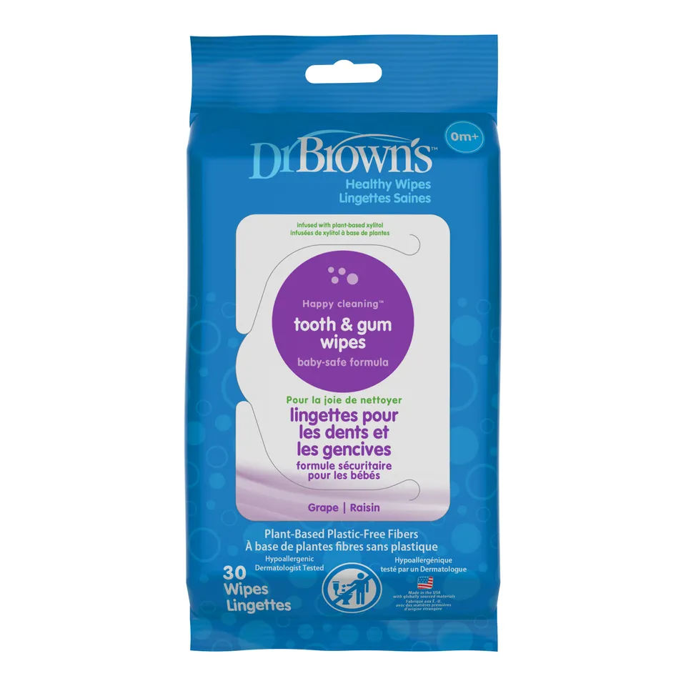 dr-brown-s-tooth-gum-healthy-wipes image 1