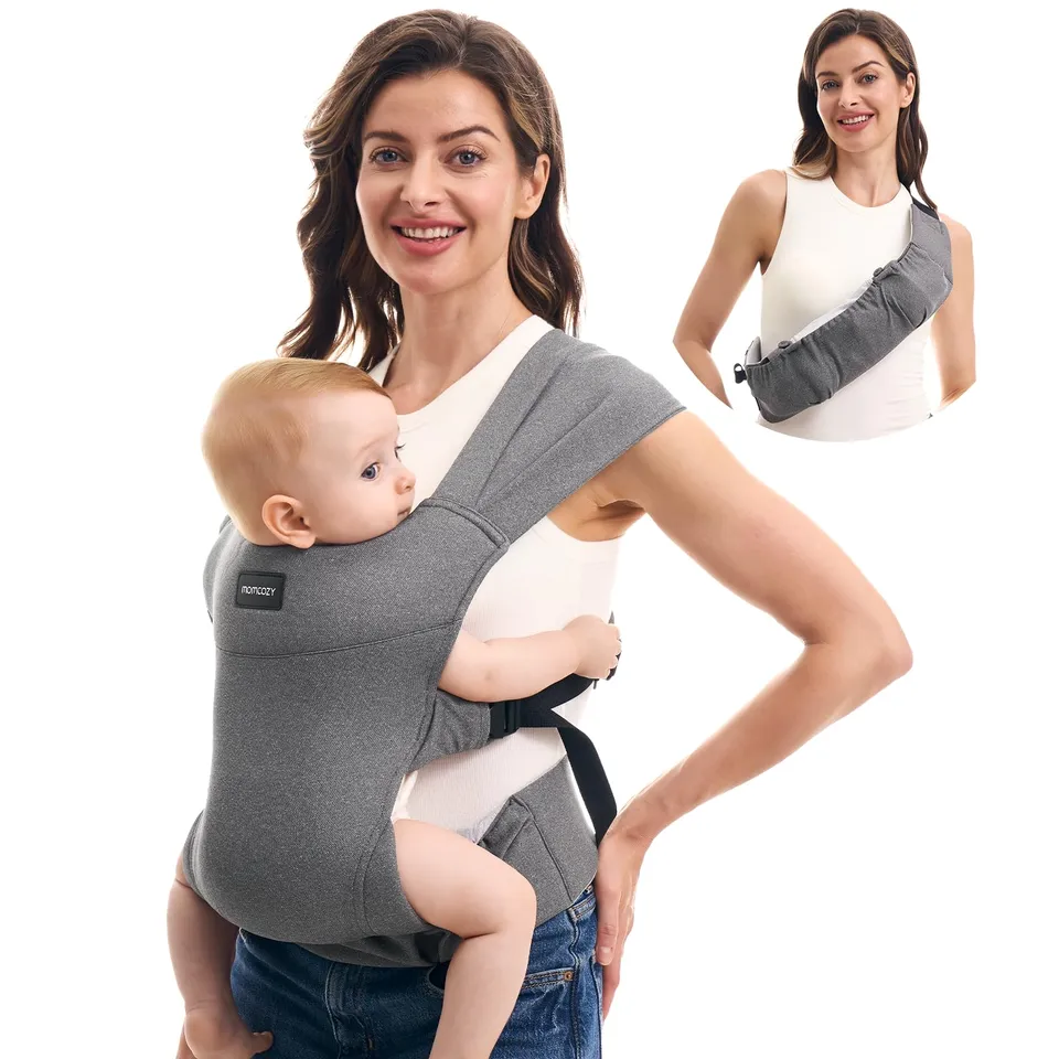 momcozy-portable-baby-carrier-compact-foldable-hip-pouch-cross-back-straps-for-b image 1
