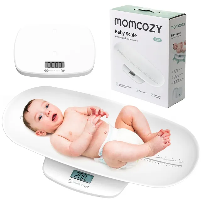 momcozy-baby-scale-multifunction-digital-scale-for-baby-toddler-pet-adult-330-lb image 1