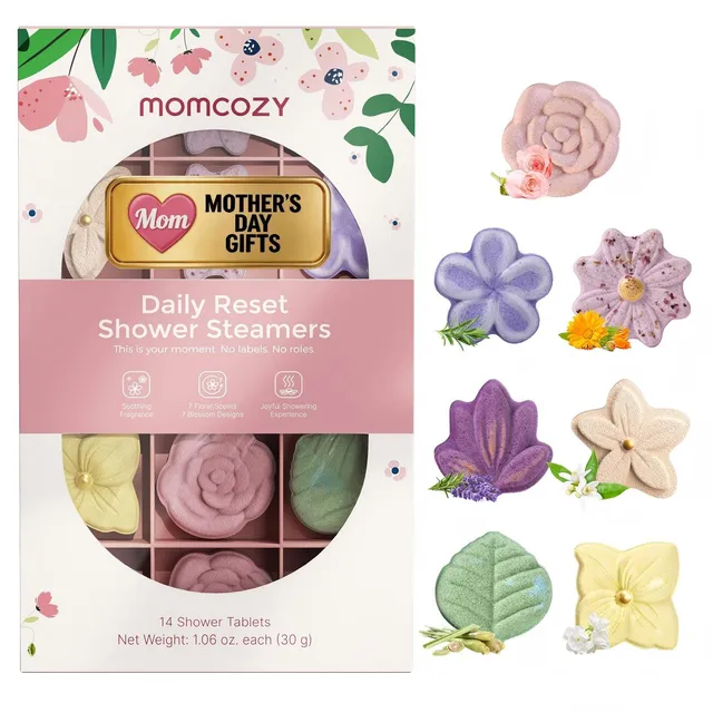 momcozy-14-pack-shower-steamers-with-7-floral-scents-mothers-day-gifts-for-women image 1
