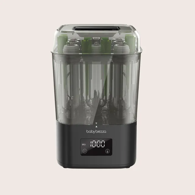 baby-brezza-superquick-baby-bottle-sterilizer-and-dryer-10-minute-sterilize-dry image 1