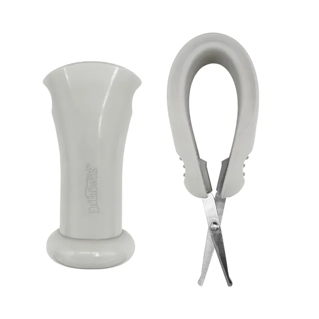dr-brown-s-safe-squeeze-nail-scissors image 1