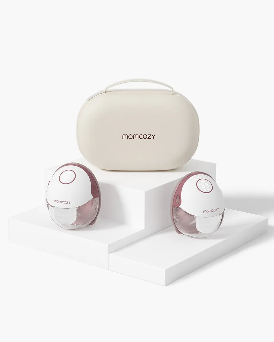 momcozy-mobile-style-hands-free-slim-breast-pump-m6 image 1