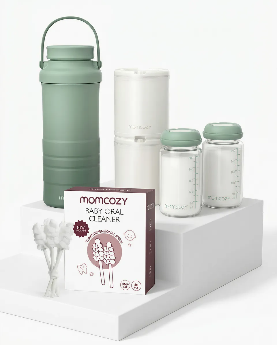 momcozy-feeding-oral-care-bundle-portable-breast-milk-cooler-and-tongue-cleaner image 1
