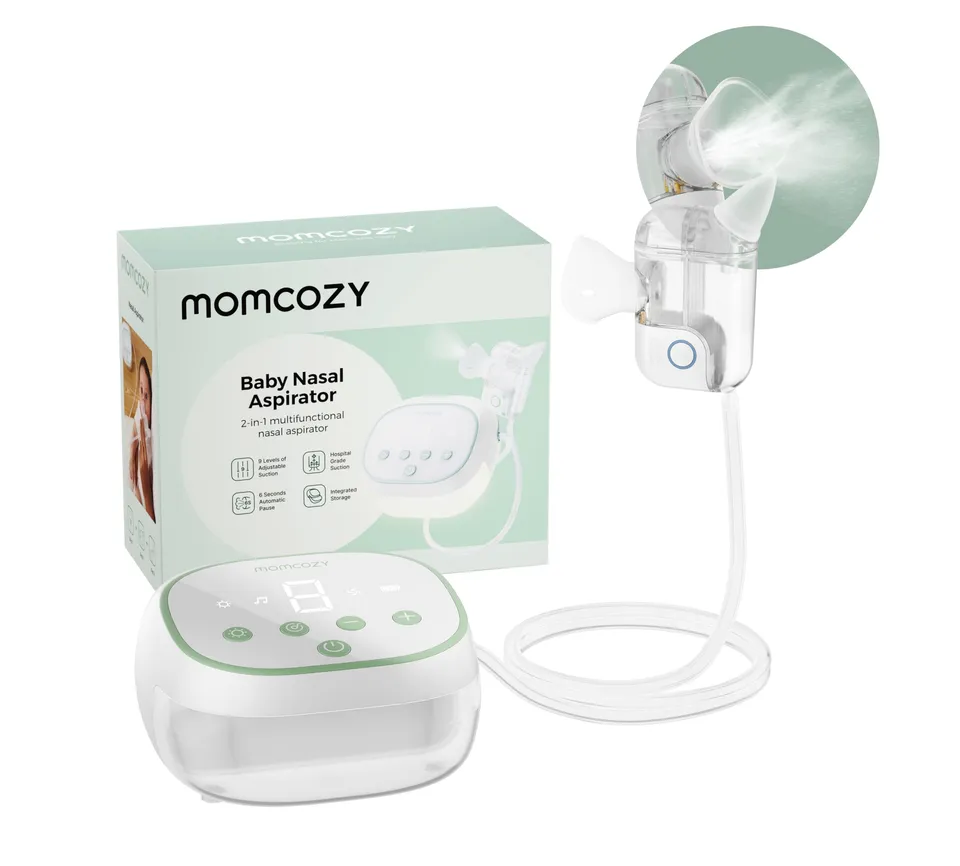 momcozy-breezyclear-pro-electric-nasal-aspirator-for-baby-hospital-grade-suction image 1