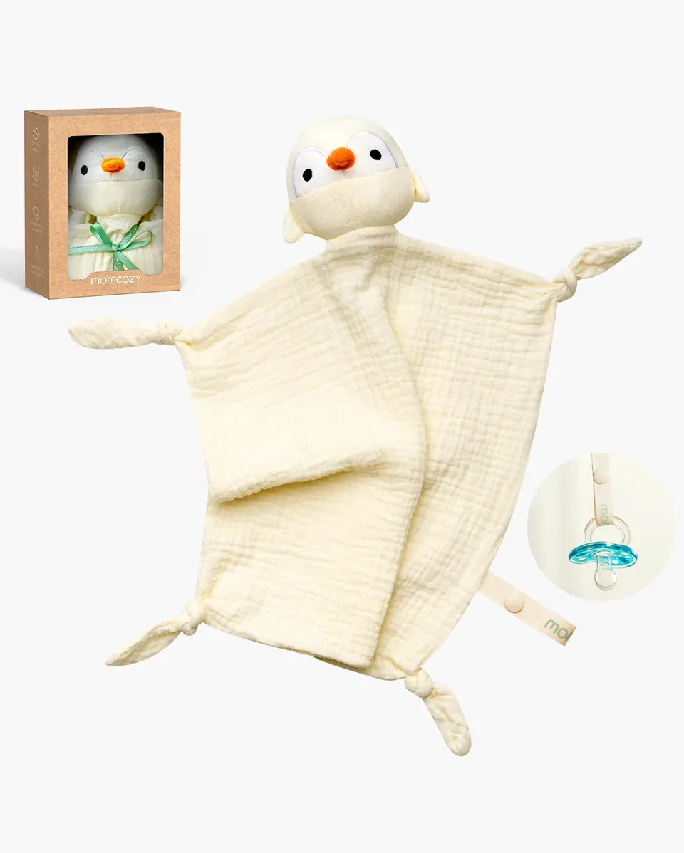 momcozy-baby-security-blanket-soft-newborn-comfort-blanket-for-sleep-and-cuddles image 1