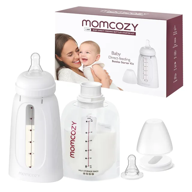 momcozy-3-in-1-breast-milk-storage-feed-kit-25-pieces-transfer-free-bpa-free image 1