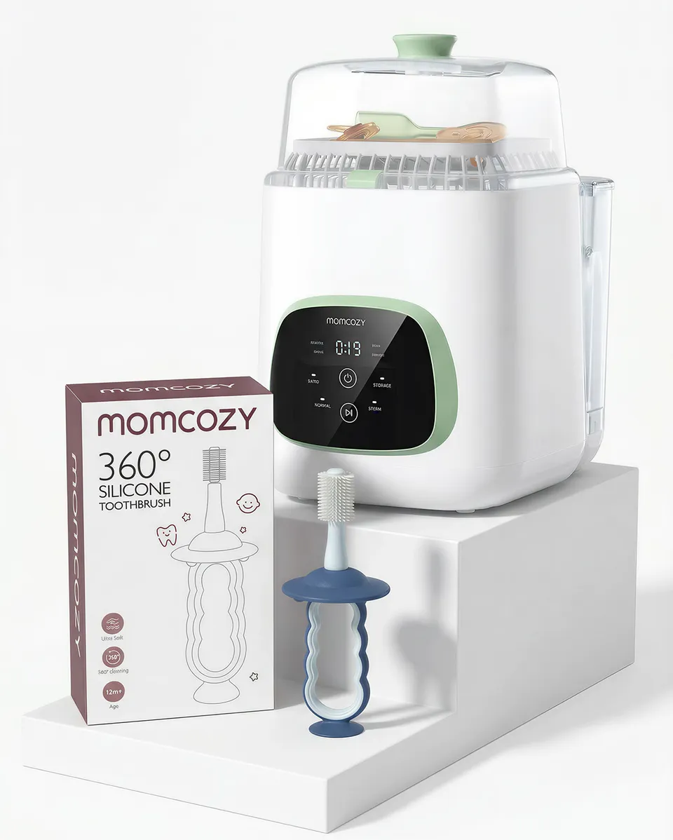 momcozy-feeding-oral-care-bundle-kleanpal-pro-bottle-washer-and-baby-toothbrush image 1