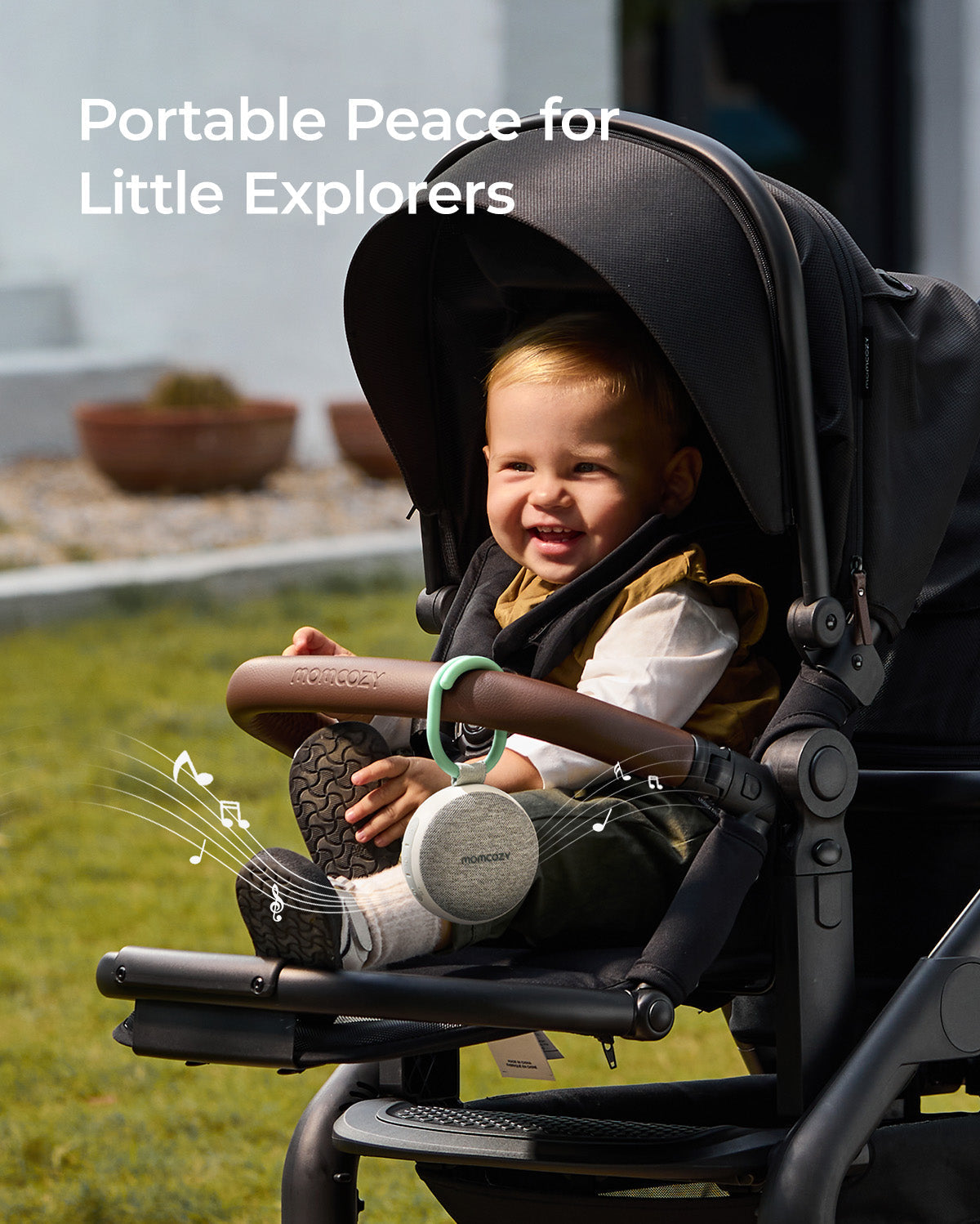 momcozy-outing-bundle-changego-baby-stroller-portable-sound-machine image 2