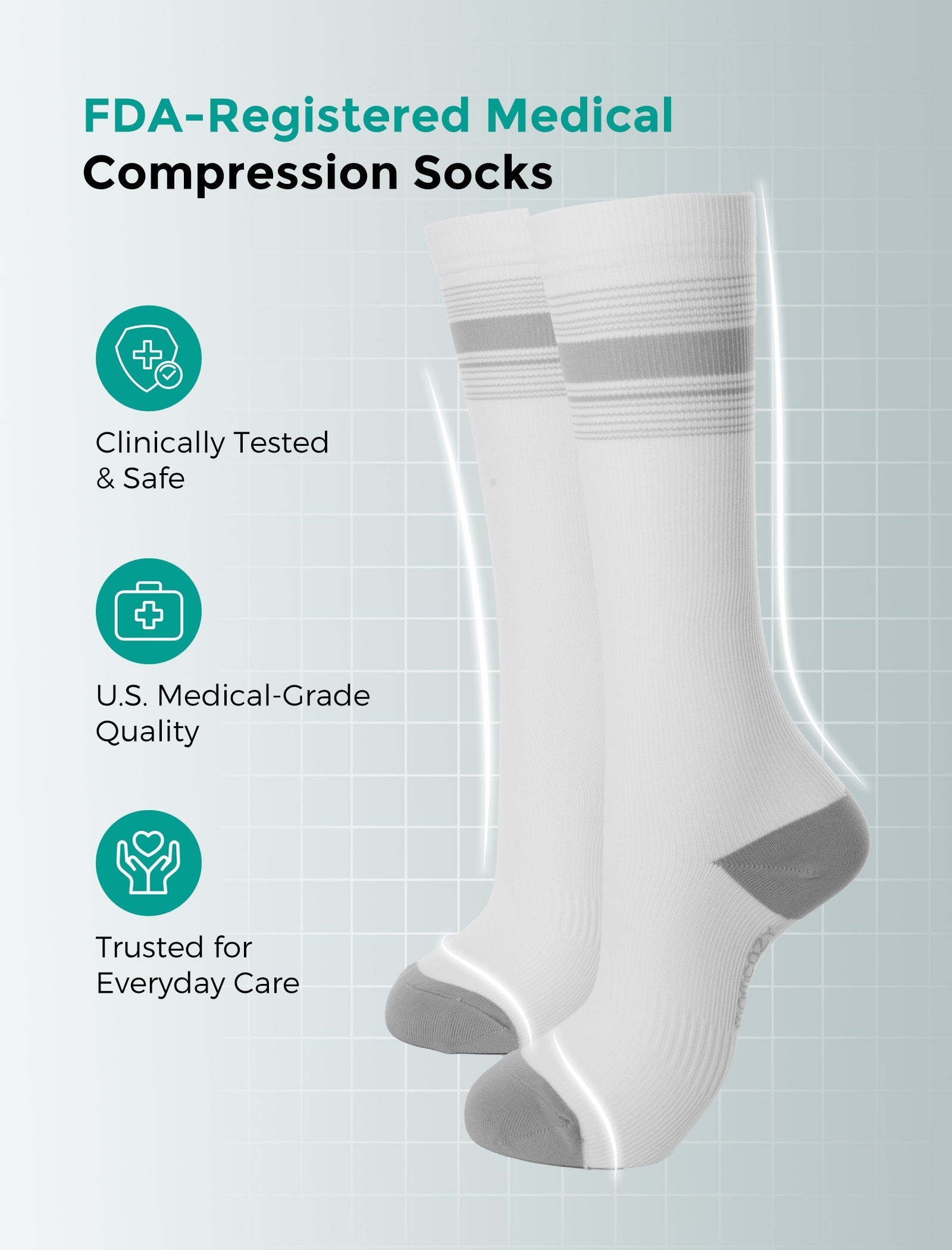 momcozy-medical-socks-20-30mmhg-graduated-compression-2-pairs image 7
