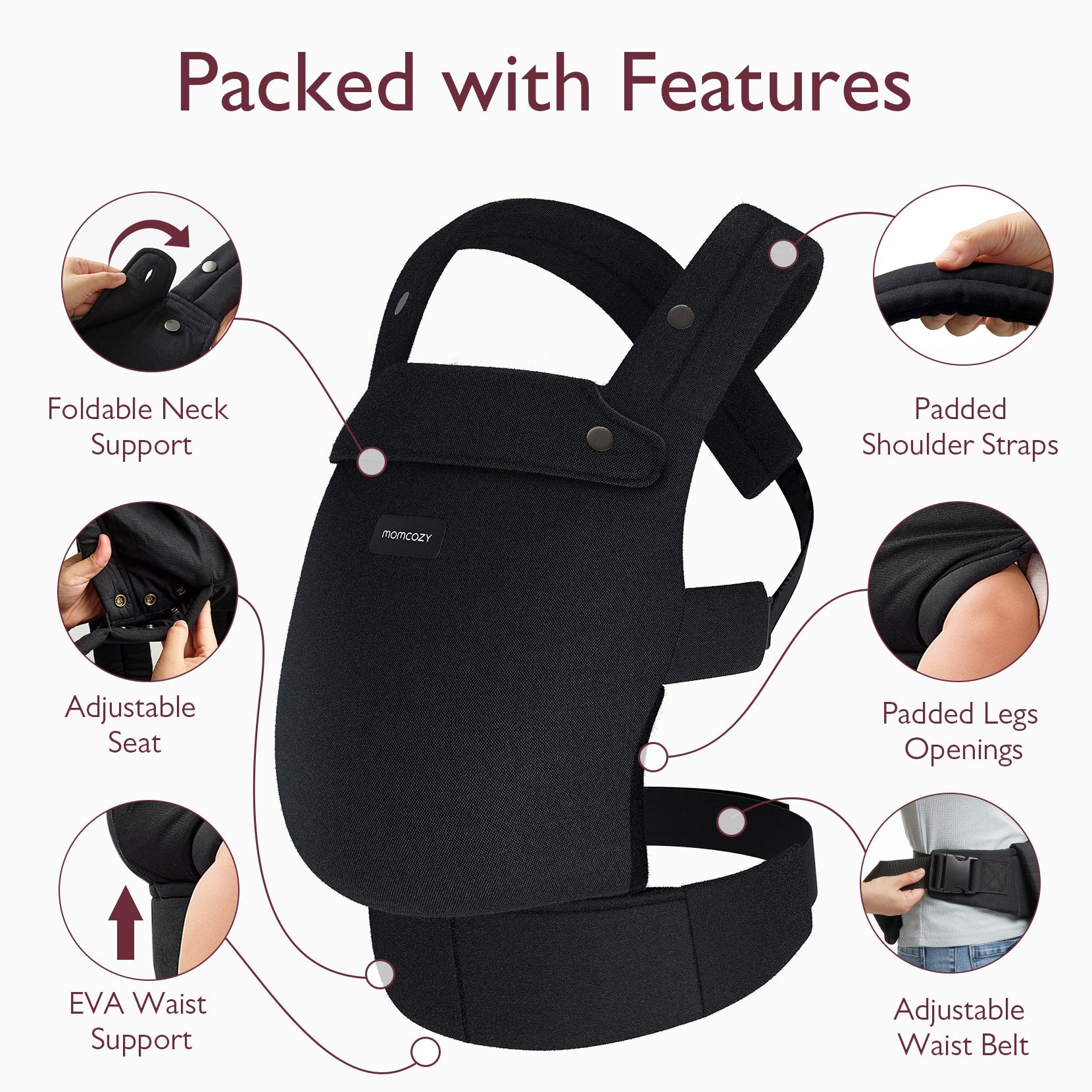momcozy-on-the-go-bundle-purehug-baby-carrier-breastmilk-cooler-bag-bottle-warme image 7