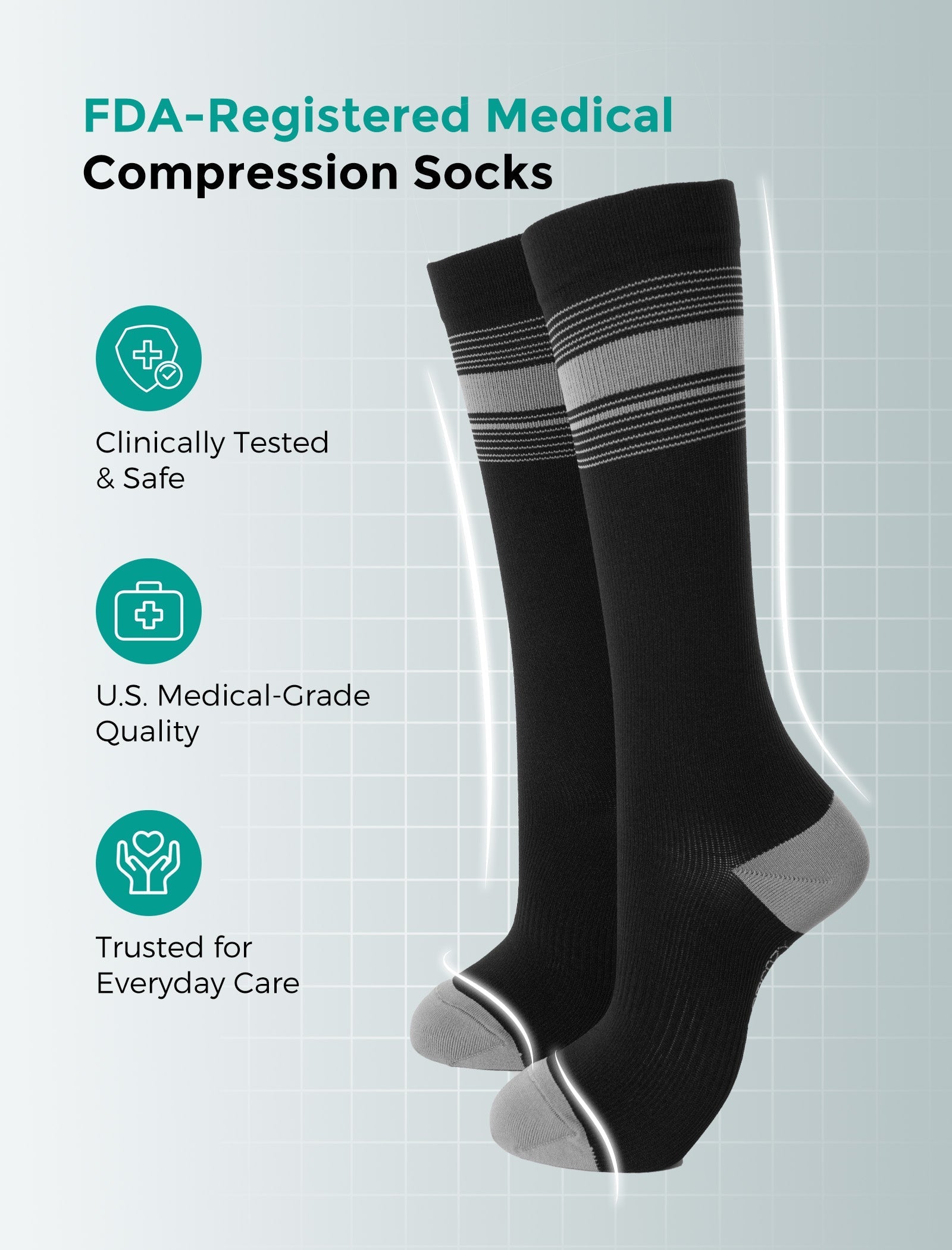 momcozy-medical-socks-20-30mmhg-graduated-compression-2-pairs image 8