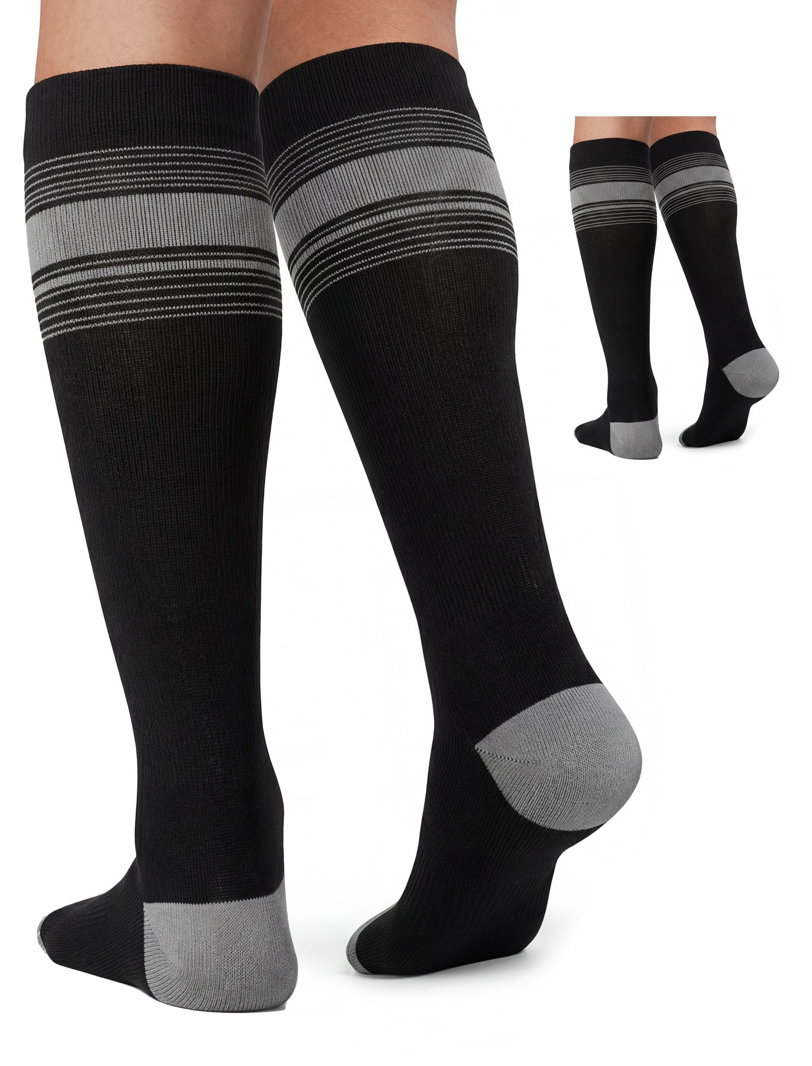 momcozy-medical-socks-20-30mmhg-graduated-compression-2-pairs image 5