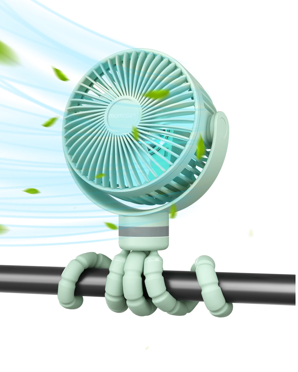 momcozy-portable-stroller-fan-rechargeable-3-speed-360-rotation-for-baby-strolle image 3