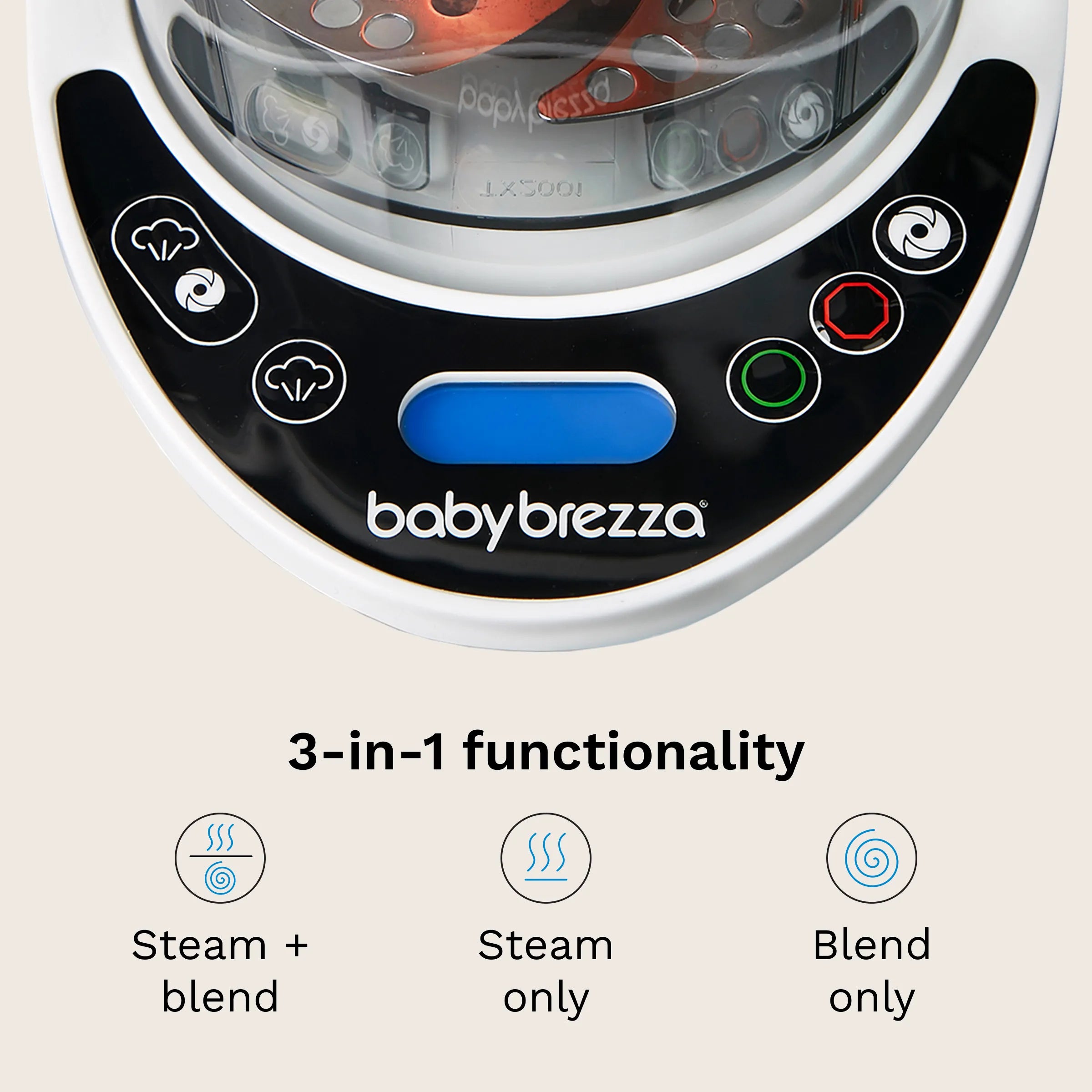 baby-brezza-one-step-baby-food-maker-deluxe-3-in-1-steamer-blender image 8