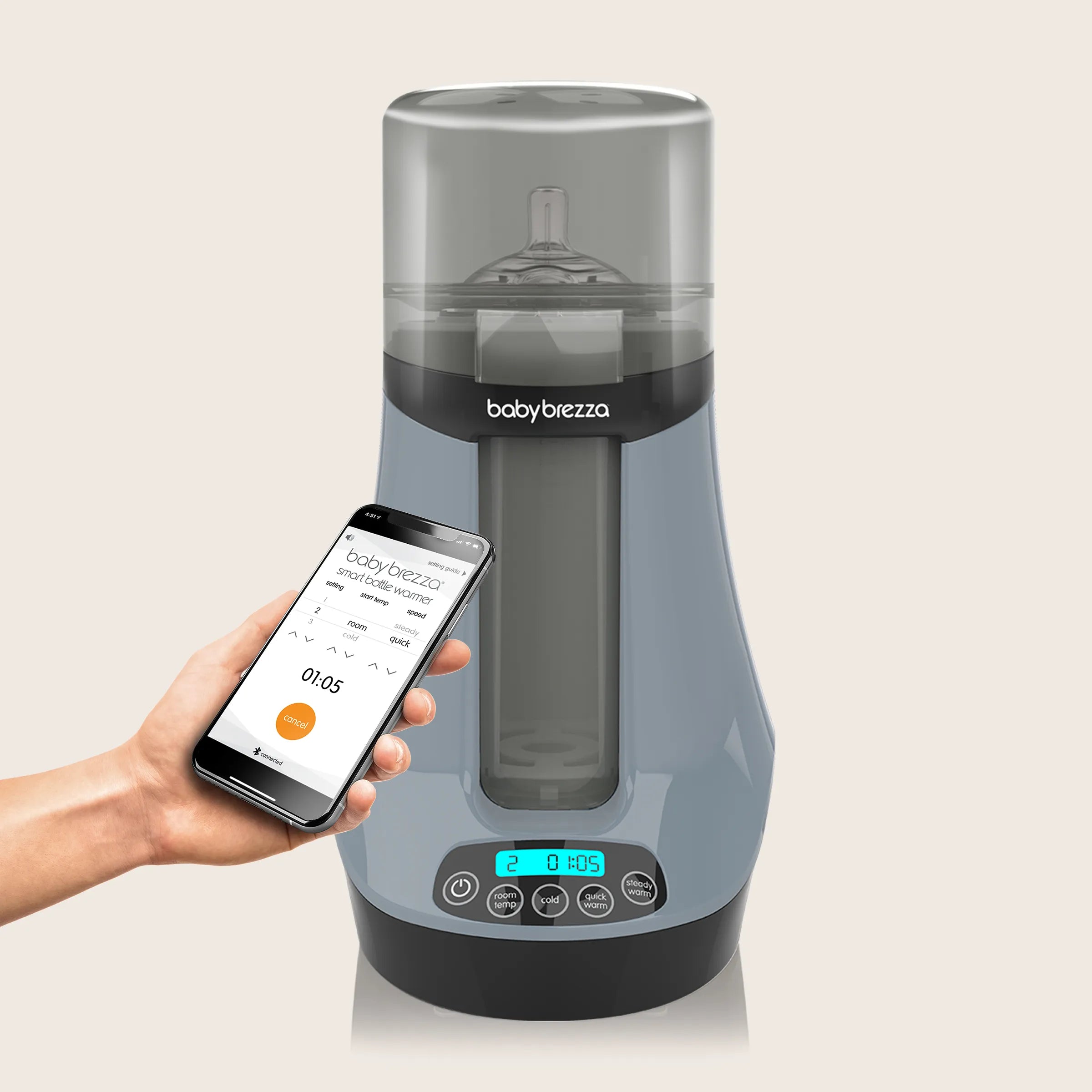 baby-brezza-safe-smart-baby-bottle-warmer-with-bluetooth image 6