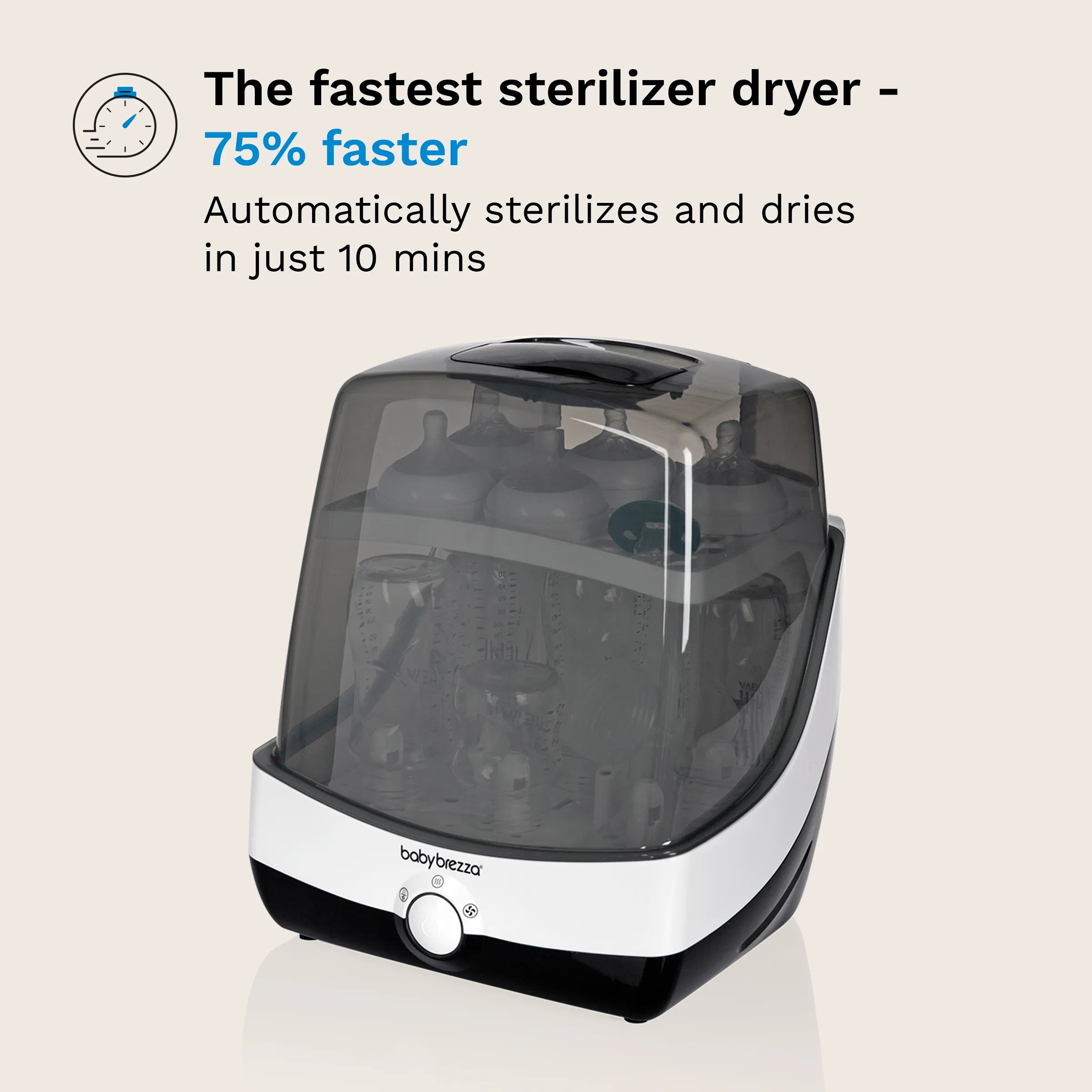 baby-brezza-superfast-baby-bottle-sterilizer-and-dryer-10-minute-sterilize-dry image 3