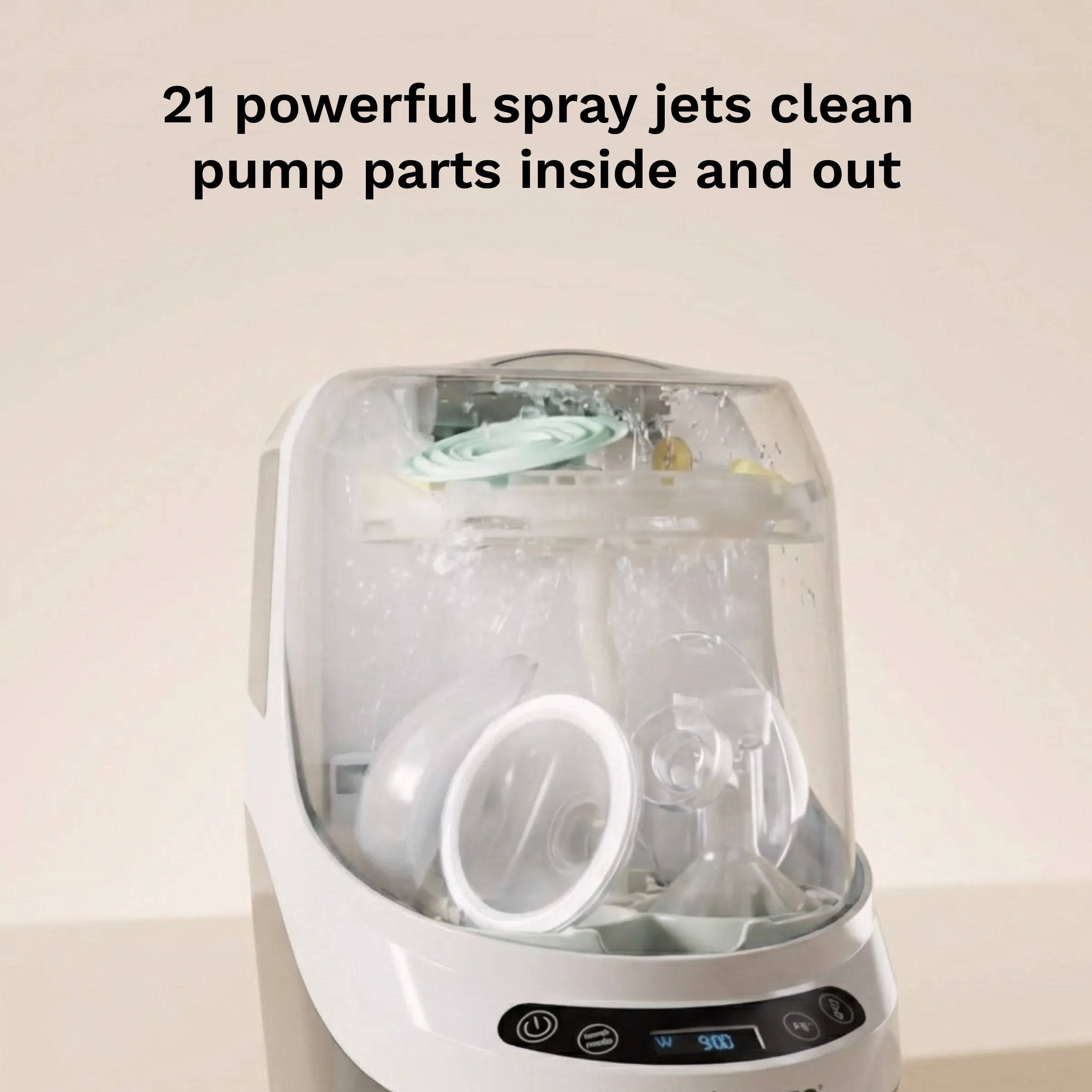 baby-brezza-bottle-washer-pro-breast-pump-parts-rack-system-top-rack-bottom-rack image 5