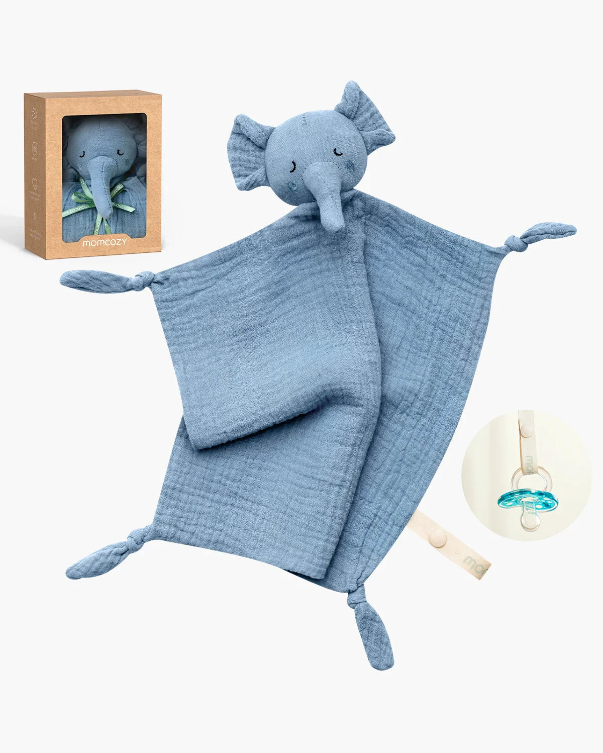 momcozy-baby-security-blanket-soft-newborn-comfort-blanket-for-sleep-and-cuddles image 3