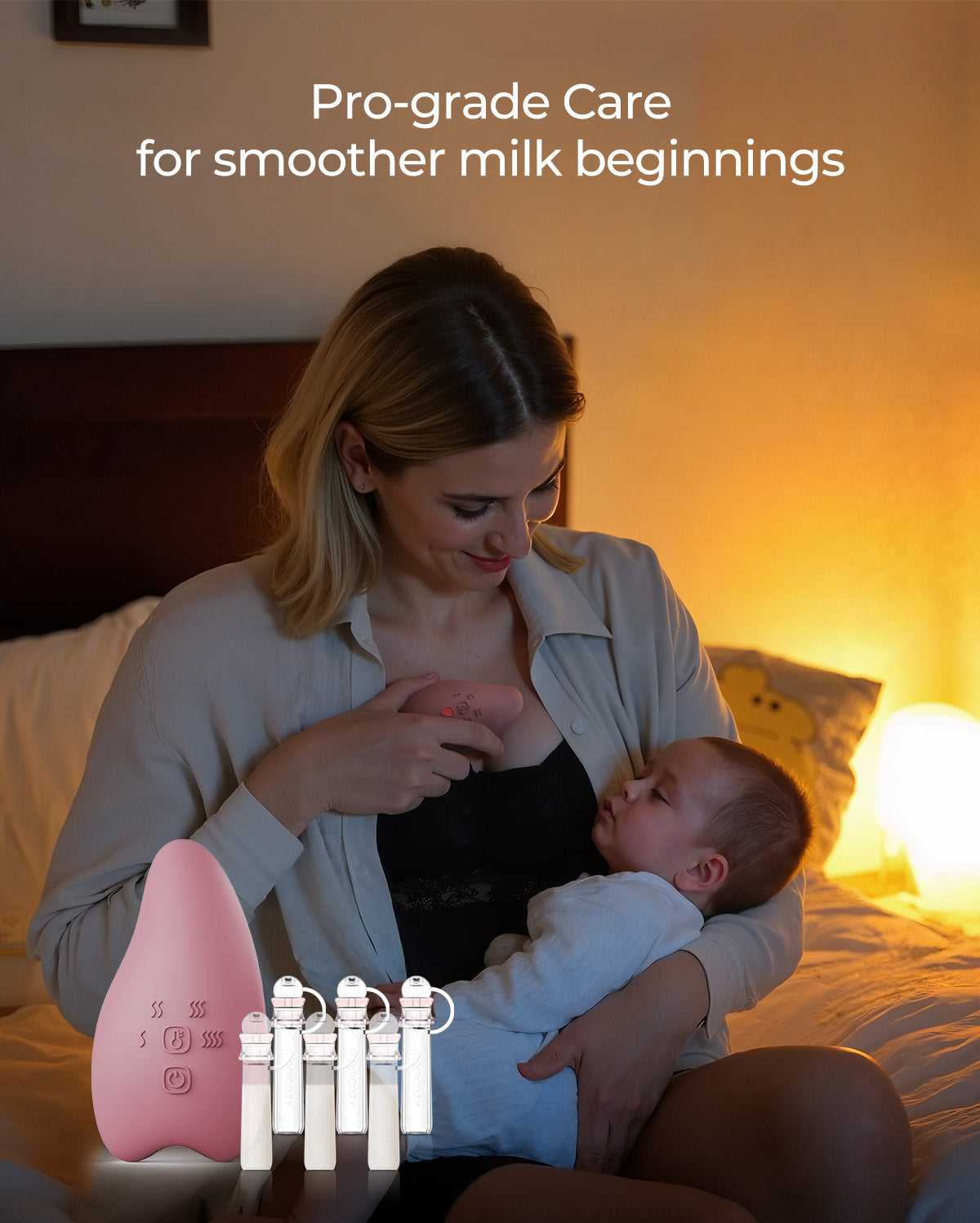 momcozy-professional-breastfeeding-bundle-lactation-massager-colostrum-milk-coll image 2