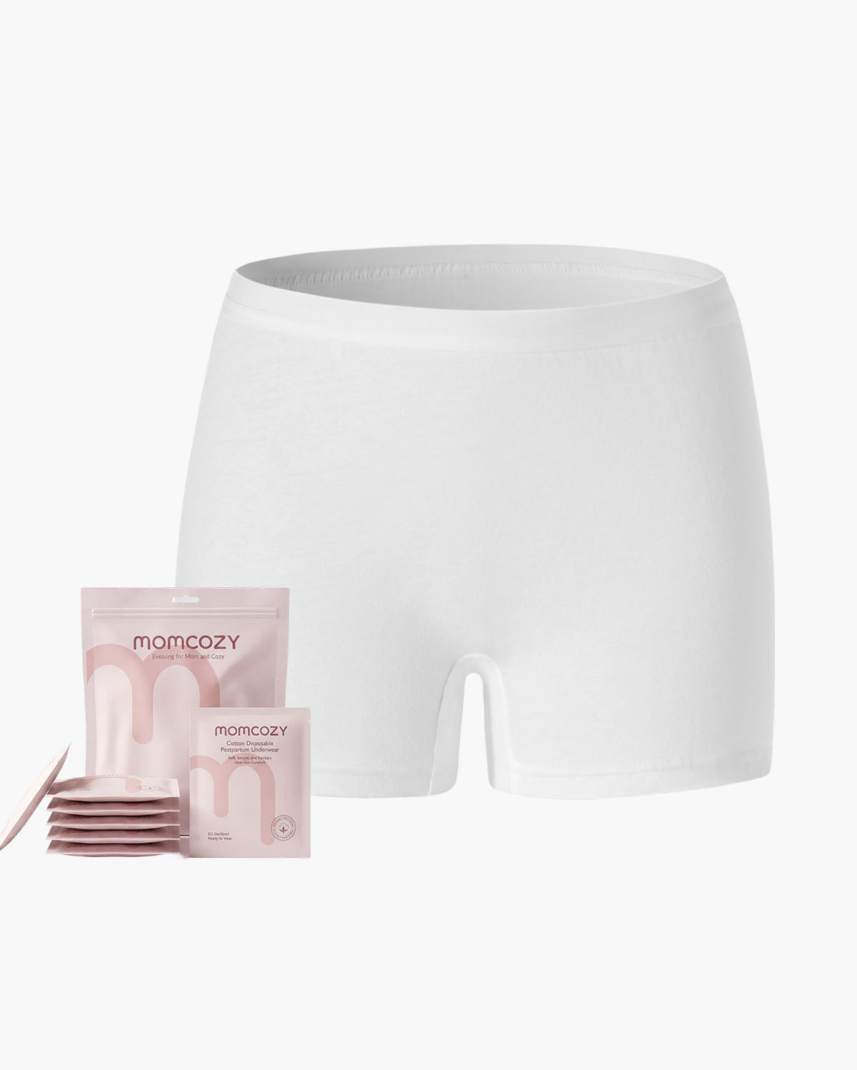 momcozy-disposable-postpartum-boyshort-underwear image 2