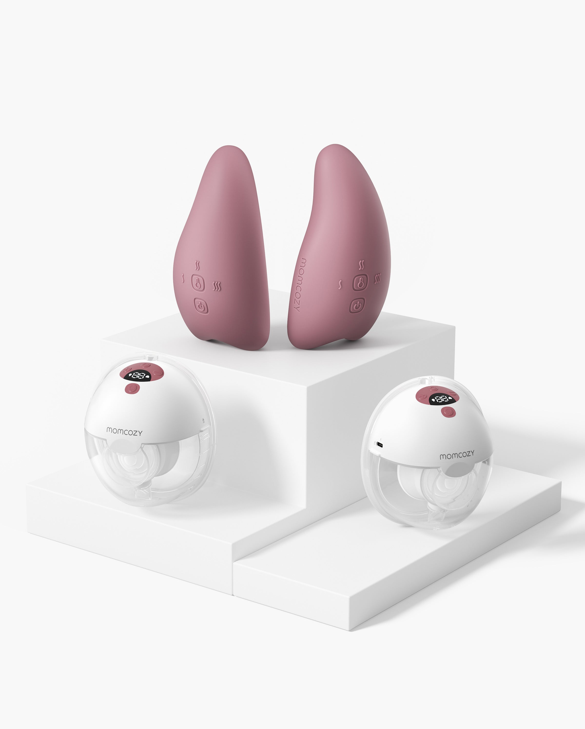 momcozy-m5-smart-heat-massager-bundle-double-m5-smart-breast-pump-and-double-bre image 2