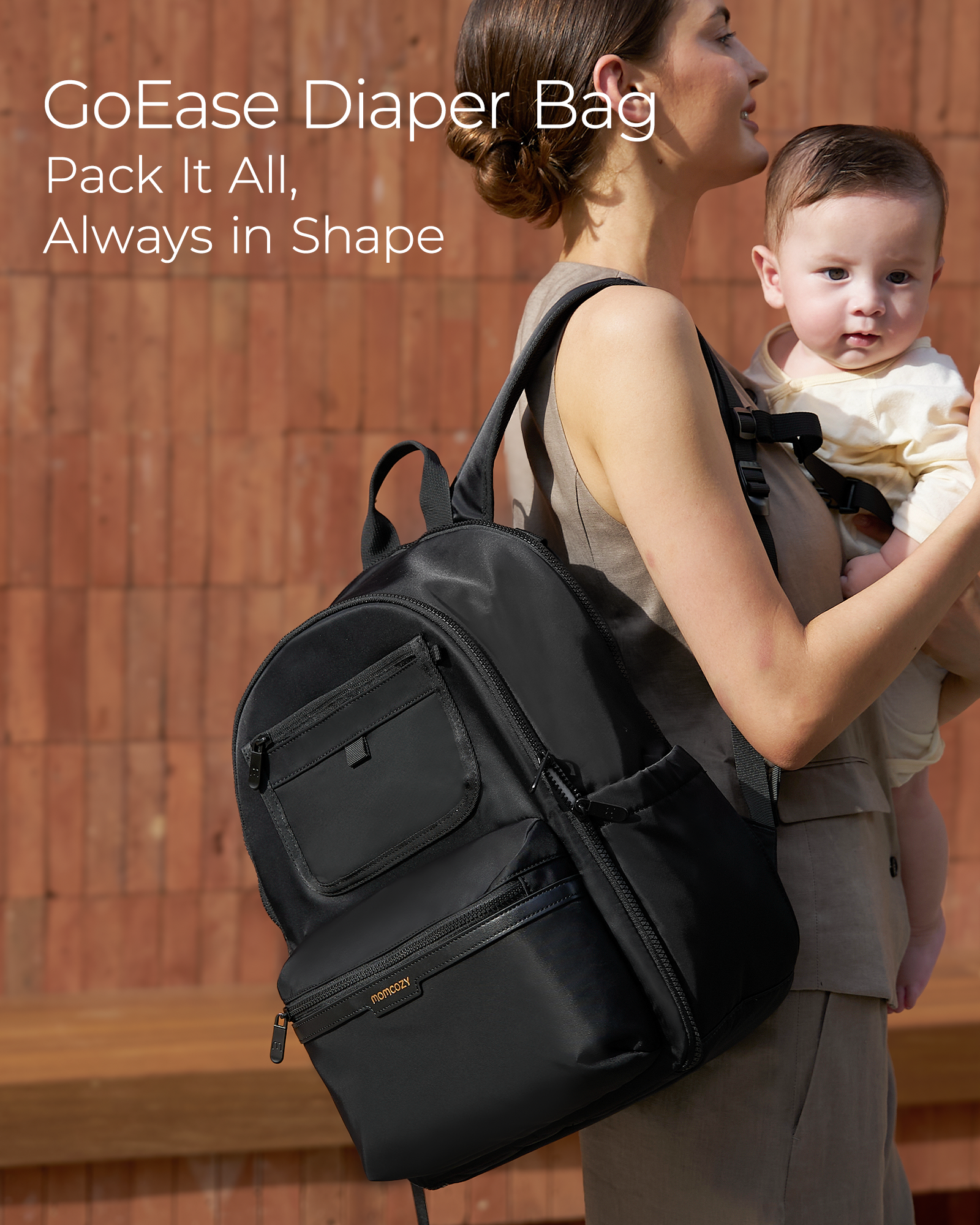 momcozy-urban-diaper-bag-backpack-waterproof-travel-diaper-backpack-with-changin image 4