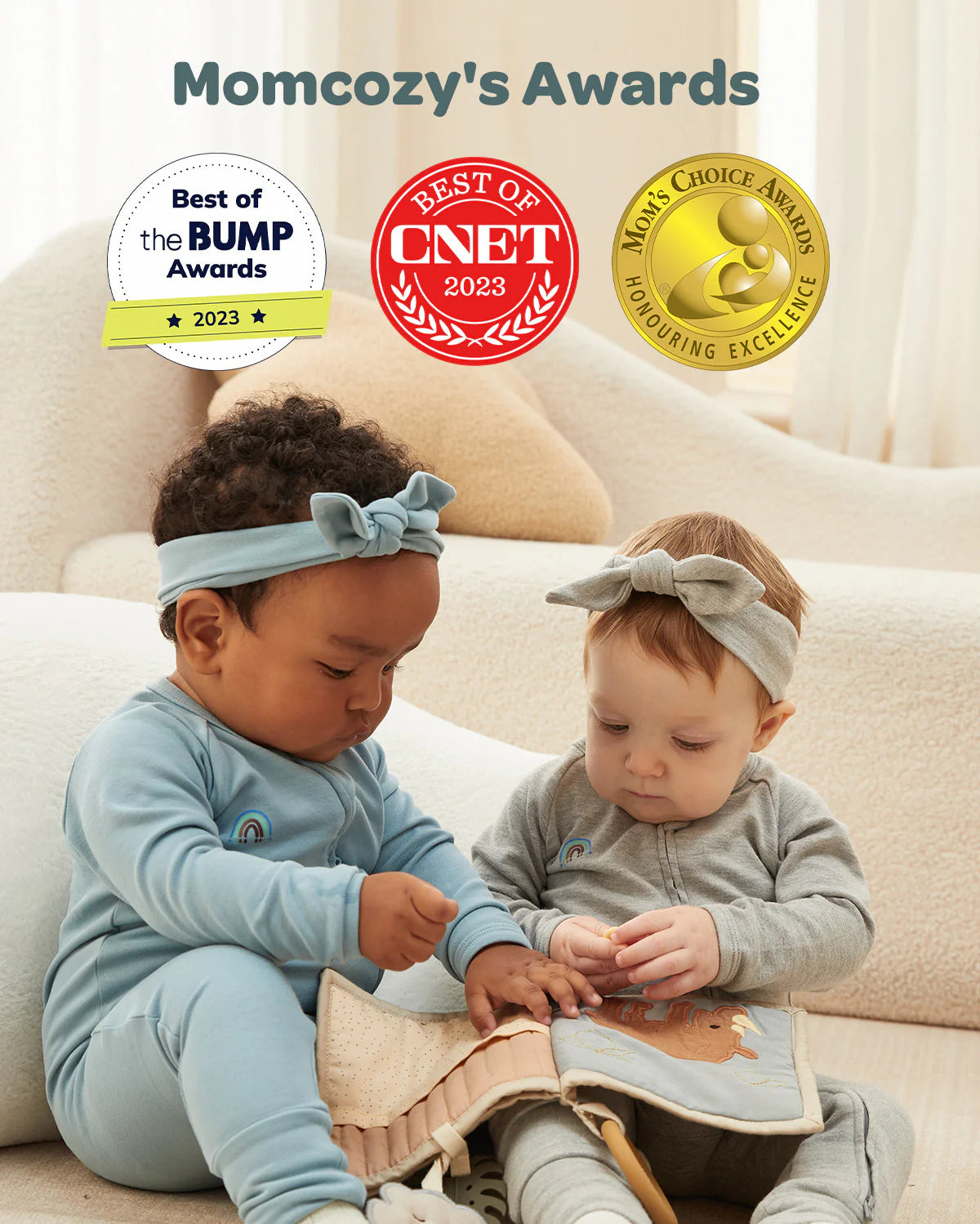 momcozy-baby-pajamas-for-boys-girls-newborn-sleepers-blue-grey-2-pack image 8
