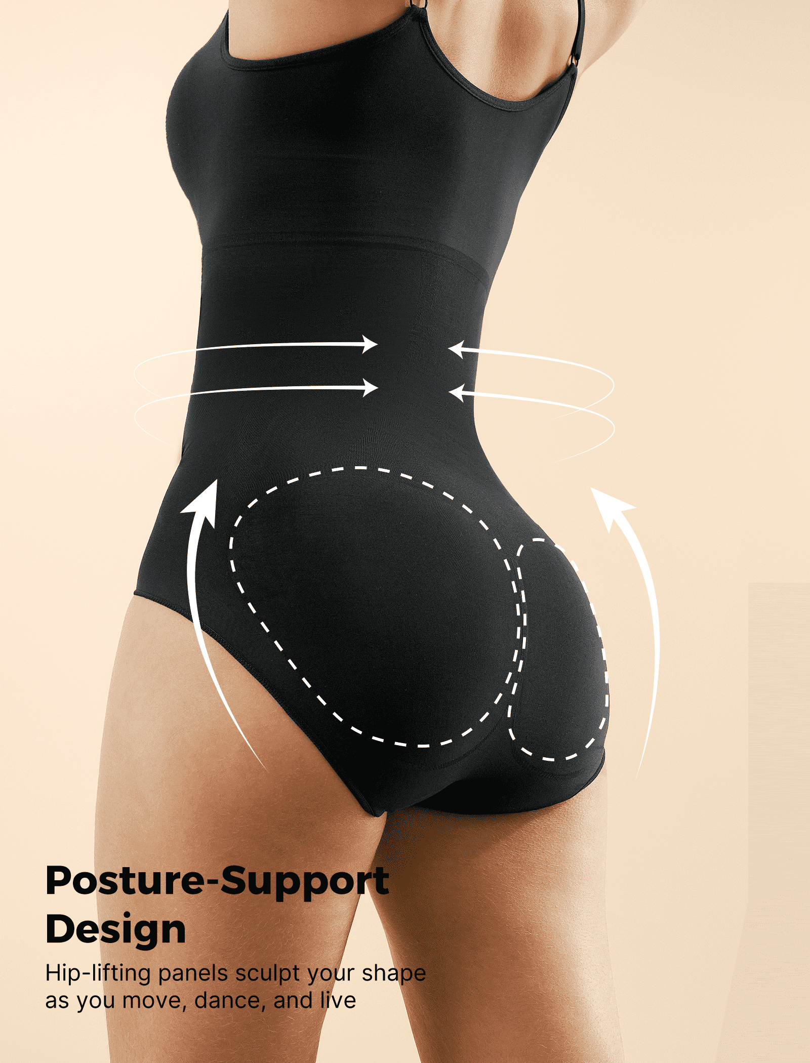 momcozy-shapewear-bodysuit-postpartum-daily-dress-high-compression-control image 3