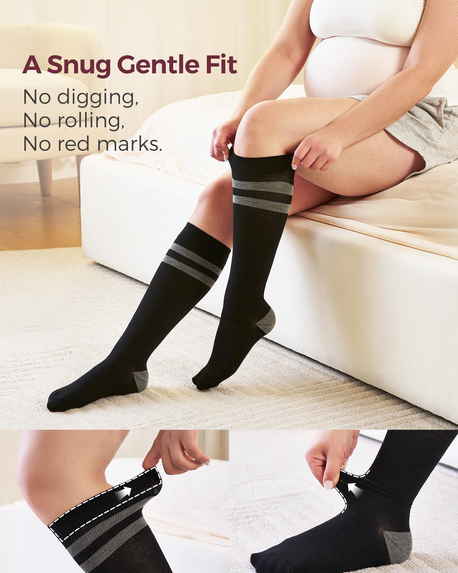 momcozy-compression-socks-for-women-wide-calf image 4