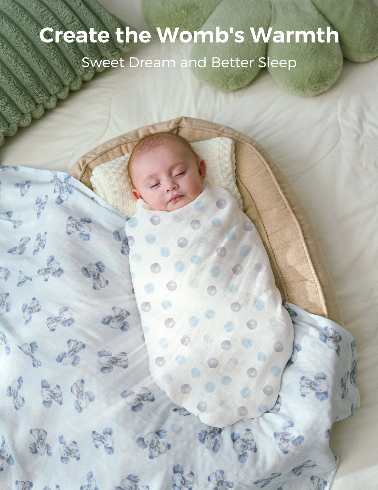 momcozy-best-wishes-softness-swaddle-blankets-innocence image 5