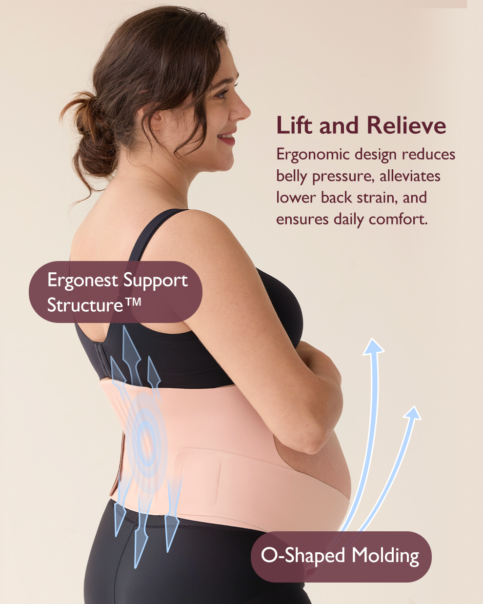 momcozy-ergonest-maternity-belly-band-high-waist-pregnancy-underwear-pregnancy-w image 3