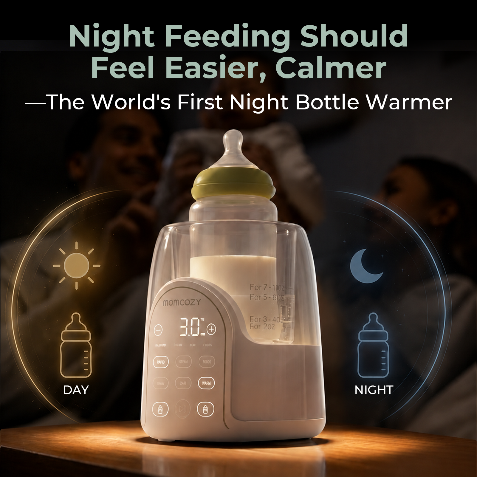momcozy-night-pro-baby-bottle-warmer-silent-night-feeding image 3