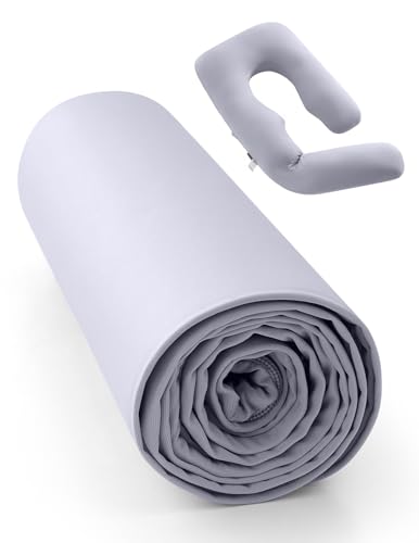 momcozy-cooling-pregnancy-pillow-cover-for-dreamlign-u-pro-maternity-pillow-adju image 8