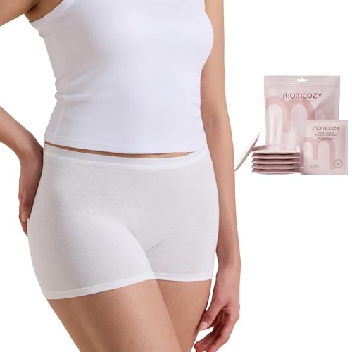 momcozy-7-pack-100-cotton-postpartum-underwear-for-women-breathable-mid-high-wai image 8