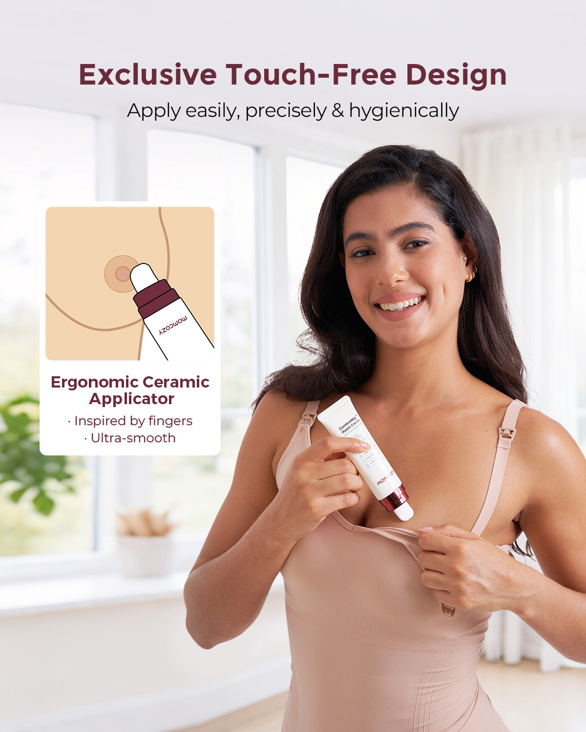 momcozy-breastfeeding-essentials-bundle-nipple-cream-silver-nipple-shields-milk- image 4