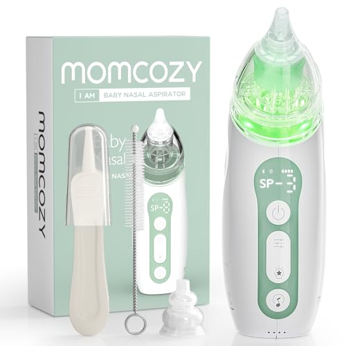 momcozy-baby-nasal-aspirator-3-suction-levels-with-light-lullabies-portable image 8