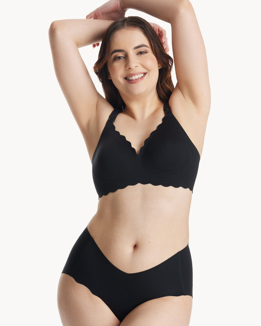 momcozy-jelly-strip-seamless-floral-push-up-nursing-bra-yn46 image 4
