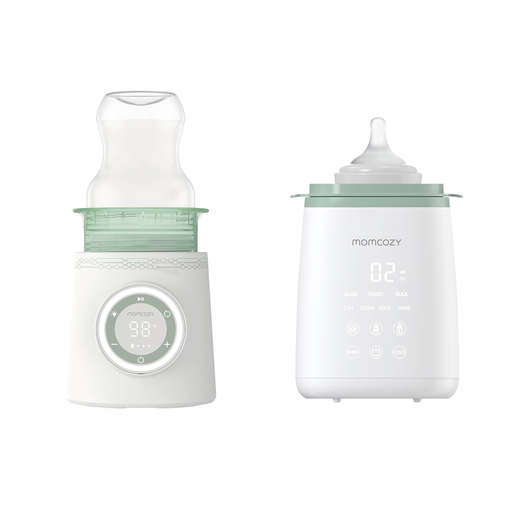 momcozy-travel-friendly-portable-bottle-warmer-smart-bottle-warmer-combo-cordles image 1