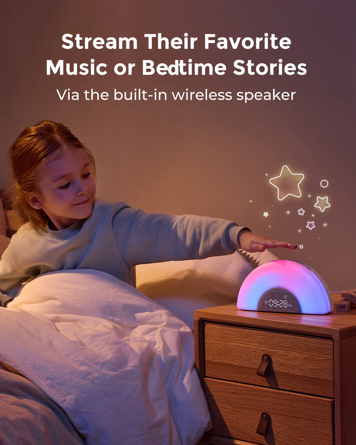 momcozy-dreamsync-tech-smart-baby-sound-machine-rainbow-light-app-control image 8