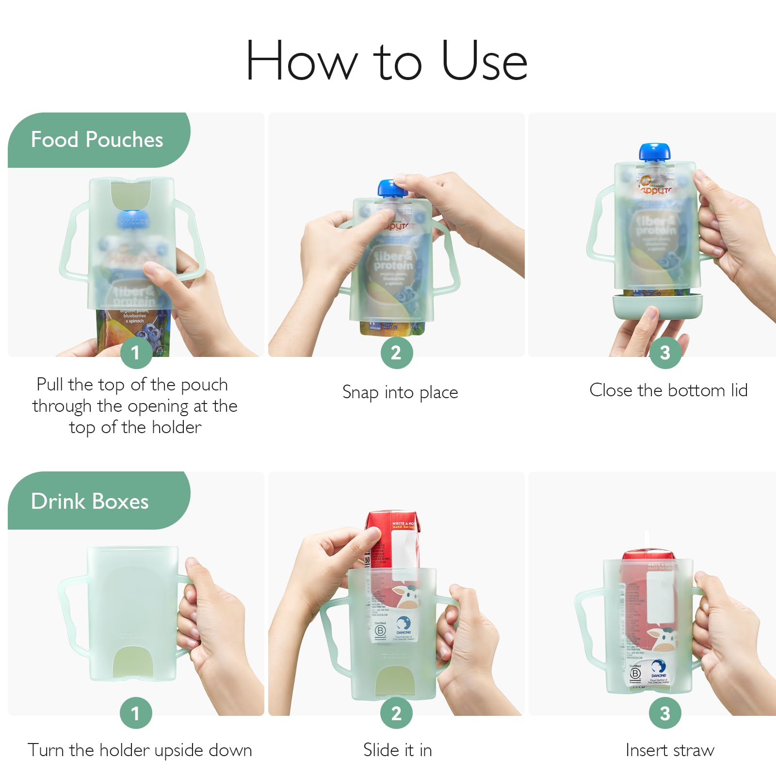 momcozy-squeeze-pouch-holder-for-food-pouches-momcozy-reusable-baby-food-pouches image 3