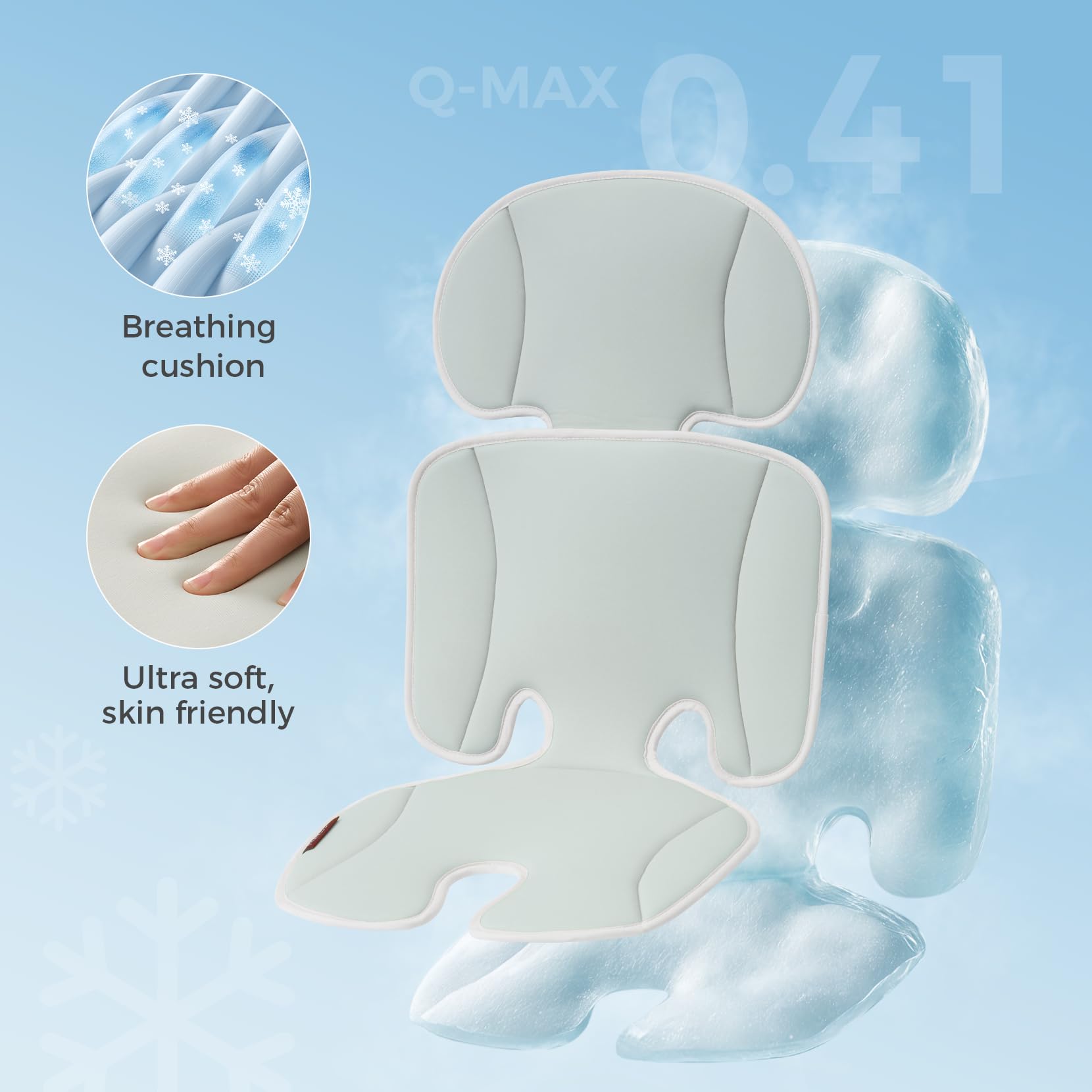 momcozy-stroller-cooling-pad-breathable-universal-seat-liner-for-strollers-cribs image 2