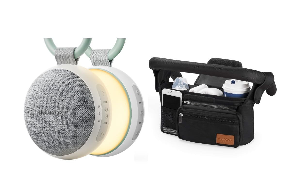 momcozy-stroller-organizer-portable-sound-machine image 1