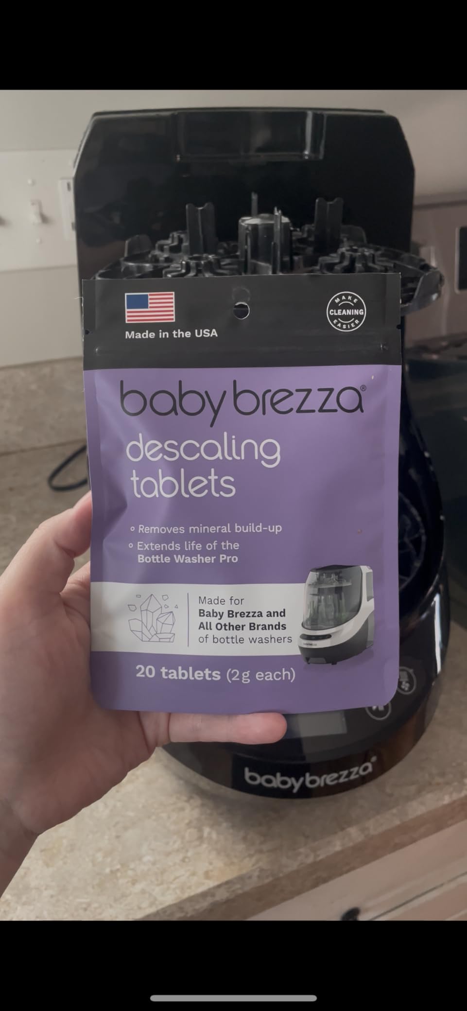 Keeps my washer spotless